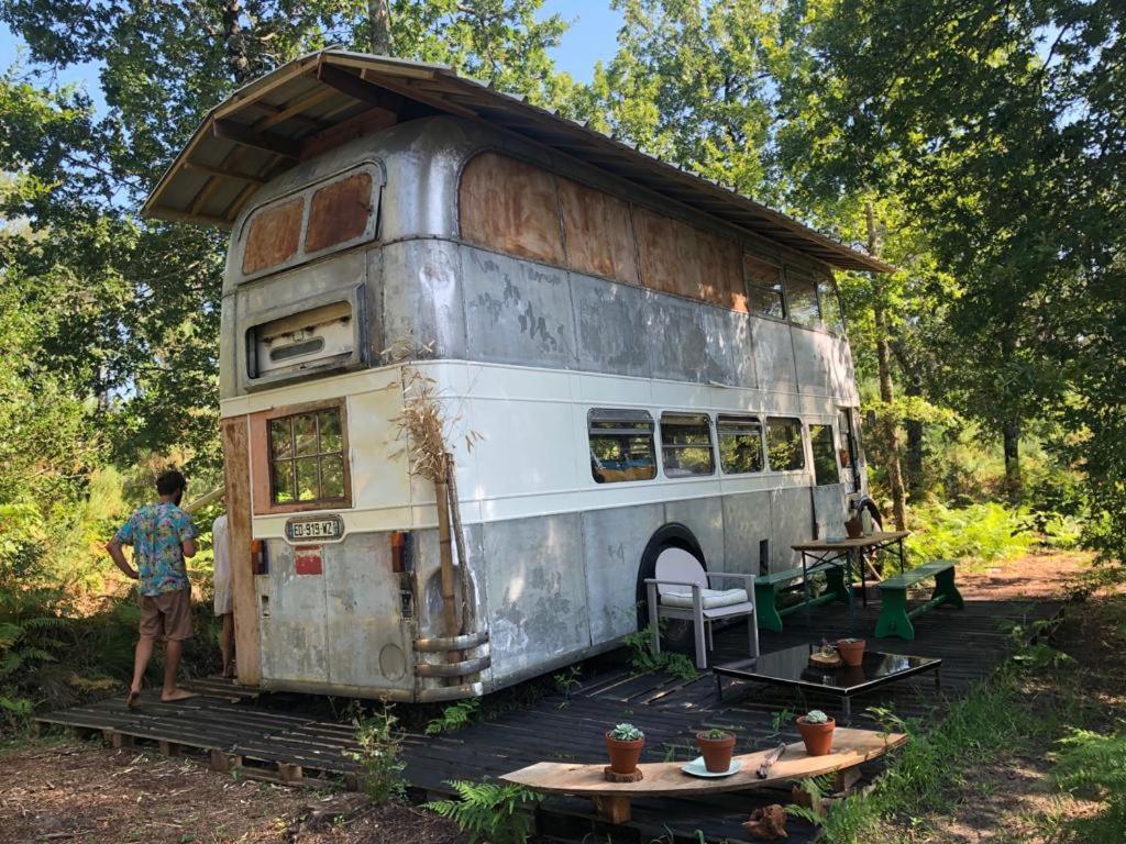Cosmic English Bus 2 Floor Mimizan-Plage Buitenkant foto